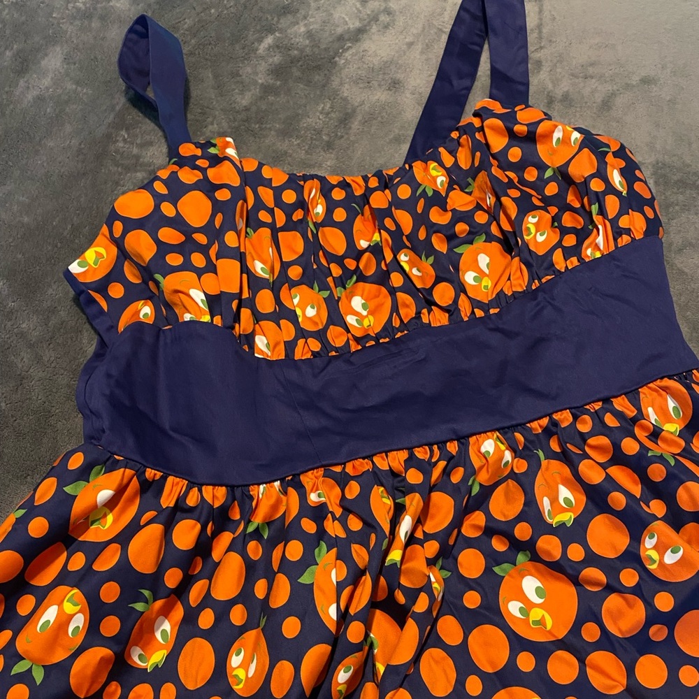 NWT size 1X Orange Bird dress from Disney’s Dress Shop - Picture 8 of 12